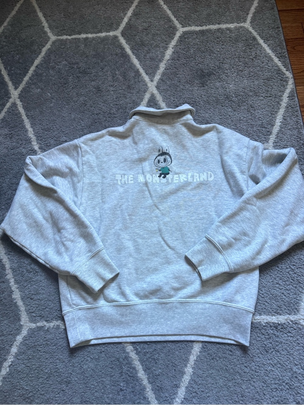 Labubu Uniqlo Pop Mart ‘Monsterland’ Quarter Zip Sweatshirt